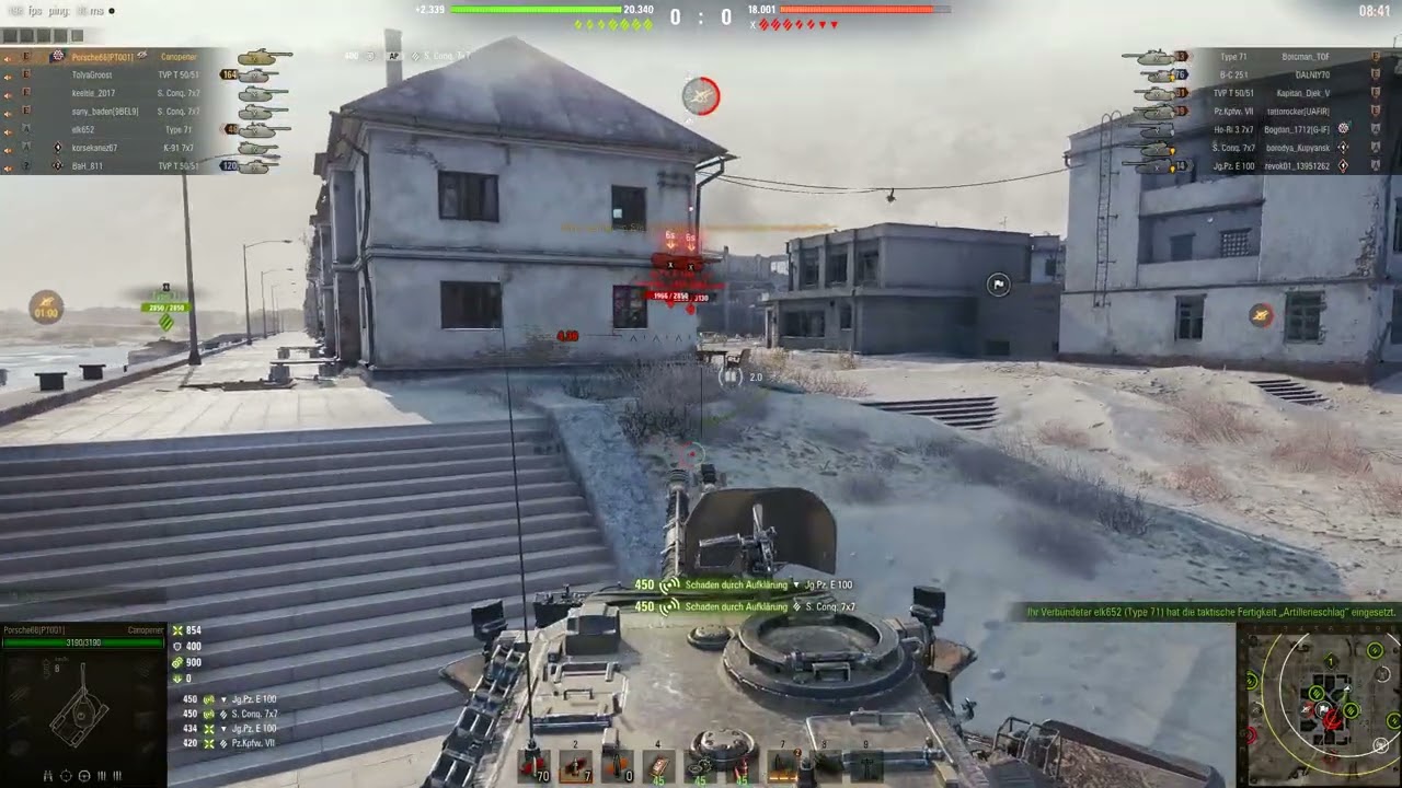 World of Tanks Ansturm Sieg mit Canopener auf Geisterstadt