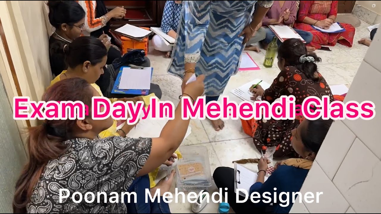 Surprise Mehndi Test for Students - Poonam Mehendi DesignerTM