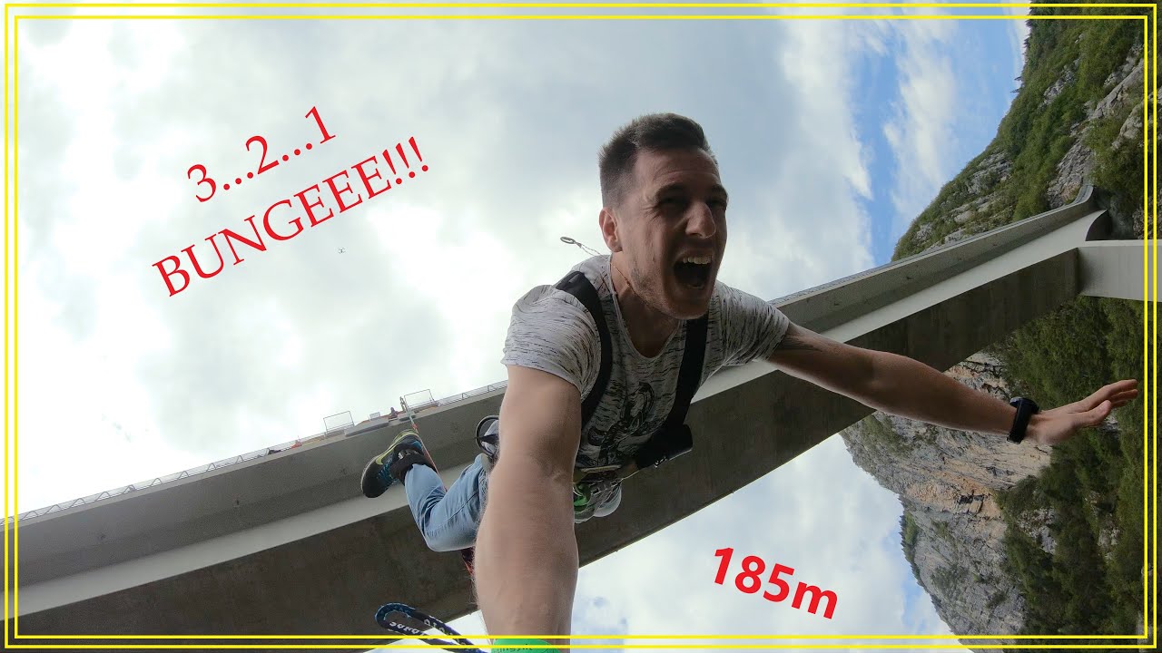 Bungee Jumping Ponte Valgadena 2021 (185m)