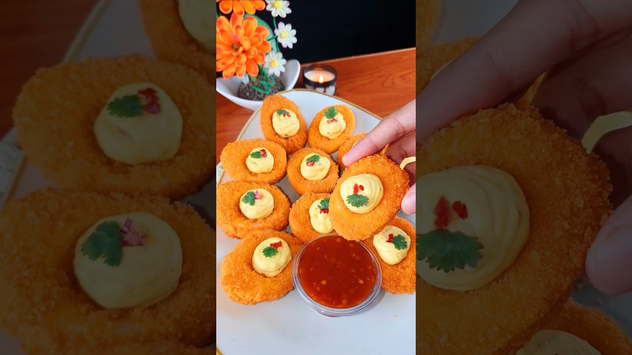 Crispy Snack Recipe (Ramadan Special)😋 #shorts #trendingshorts #ramadan