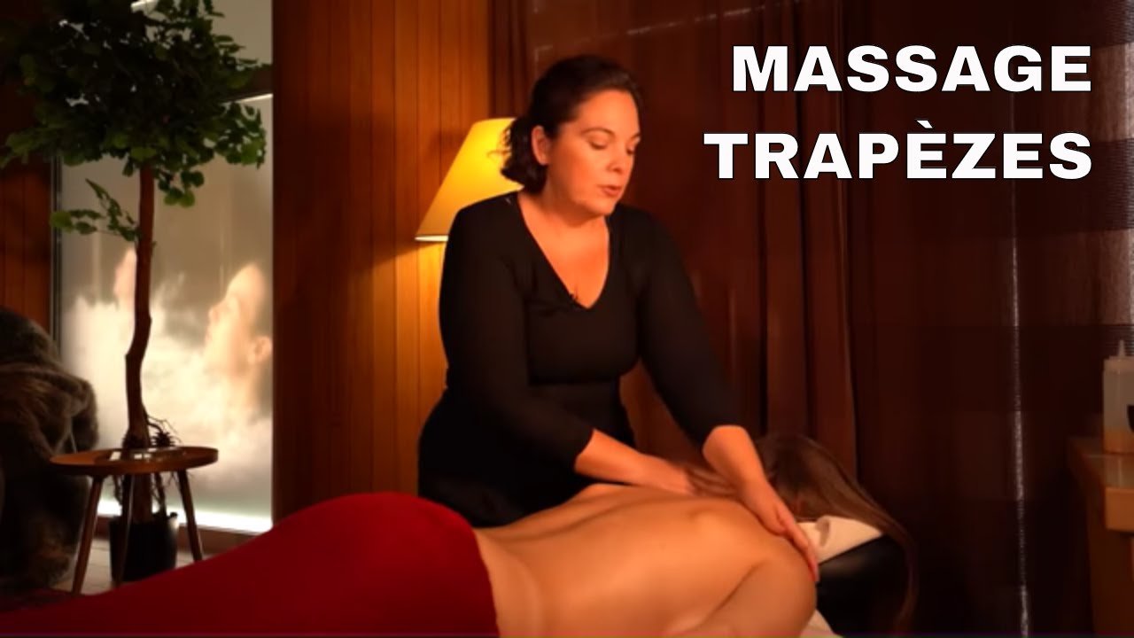 TUTO MASSAGE TRAPÈZES - Comment détendre les trapèzes ? Masser trapeze