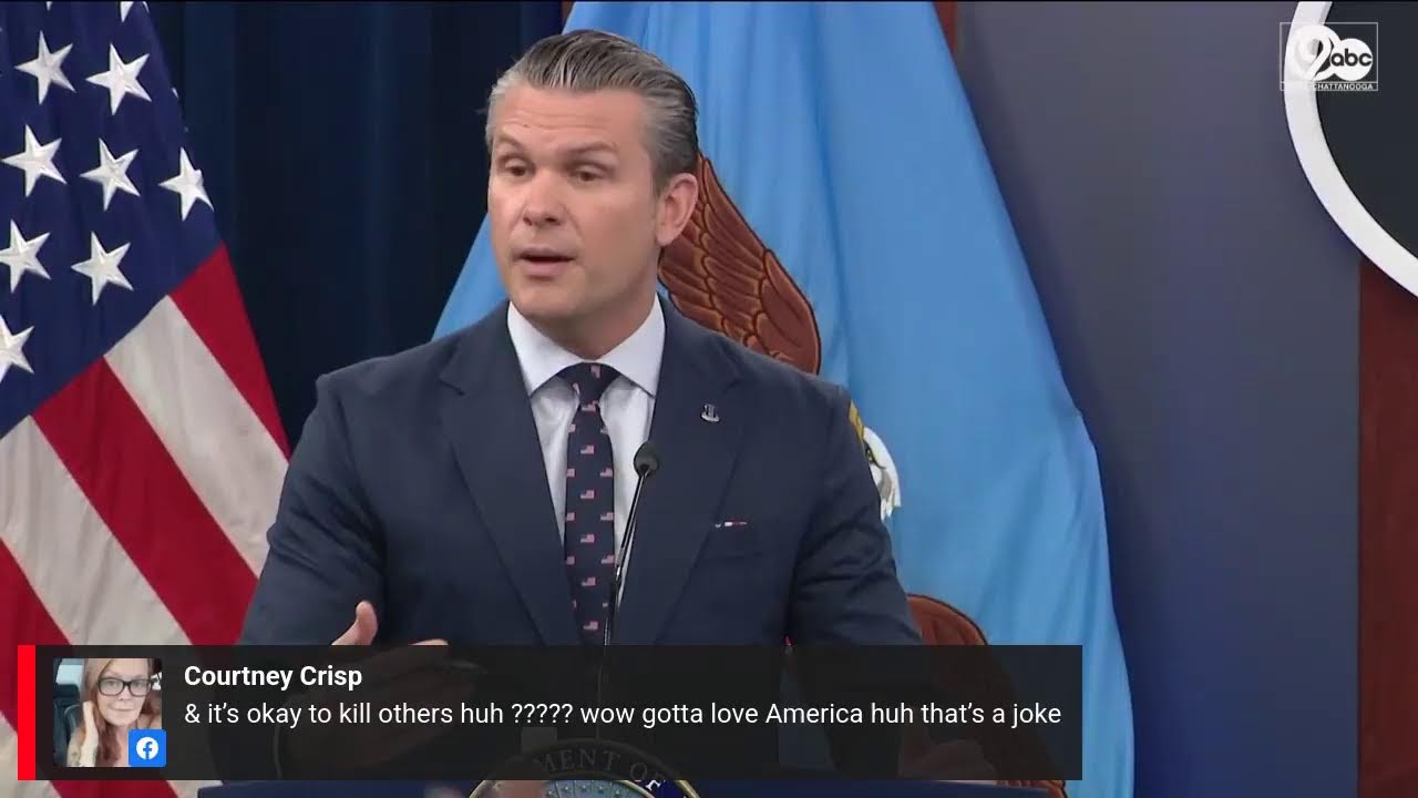 LIVE: Defense Secretary Pete Hegseth gives an update on the war in Iran