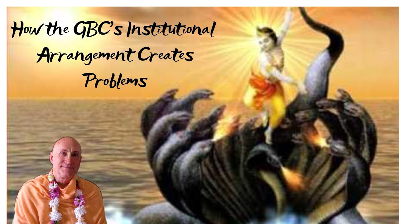How the GBC's Institutional Organization Creates Problems   ENGLISH ONLY