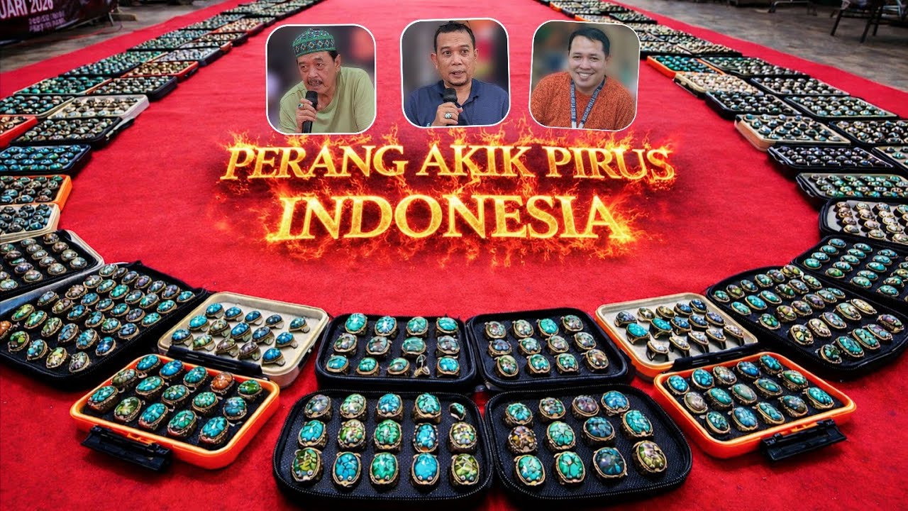 WIH RAME BANGET ❗ Semua Kolektor Item Hadir di SWK PMK Surabaya | Perang Akbar Akik Pirus Indonesia