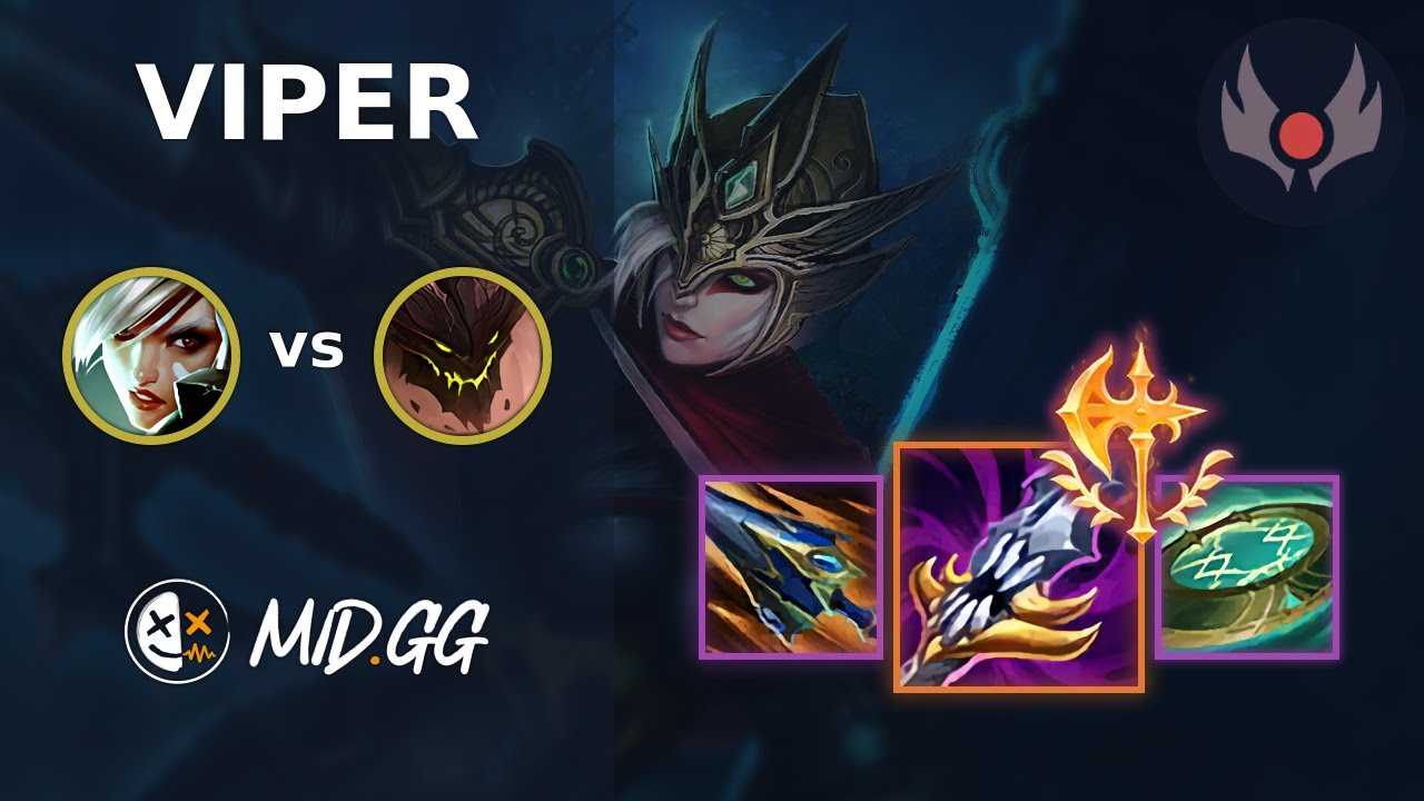 MID.GG: [ Viper ] Riven TOP vs Malphite | NA GRANDMASTER | LOL Season 2026