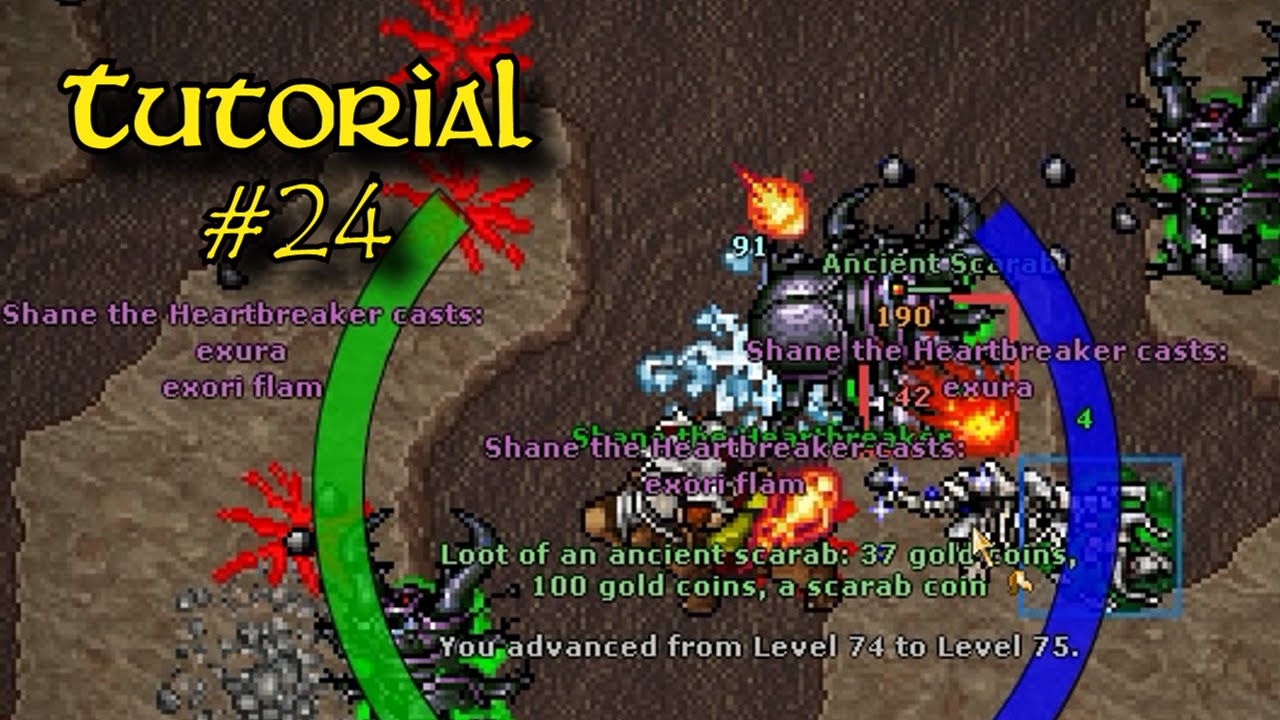 Task em Mother of Scarabs Lair!!! lvl 60+ | Tibia