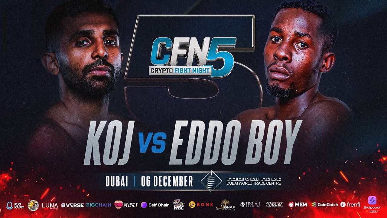 Fight 1 | Koj vs Eddo Boy | CFN5 Dubai | 2024