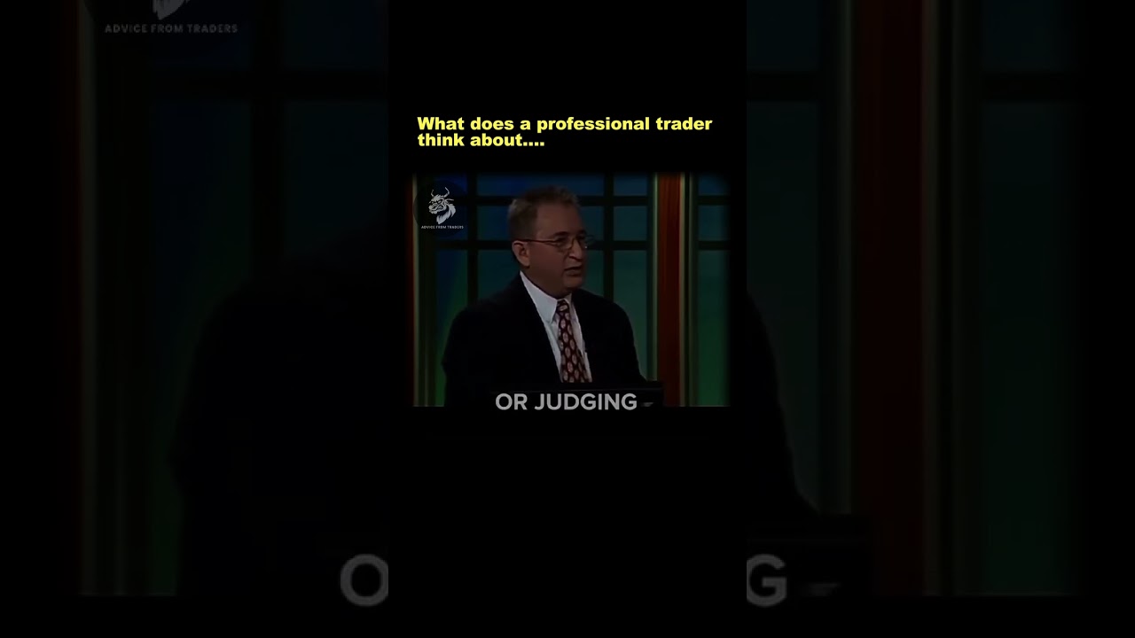 How Professional Traders THINK Before Taking a Trade | Mark Douglas Trading Psychology #shorts