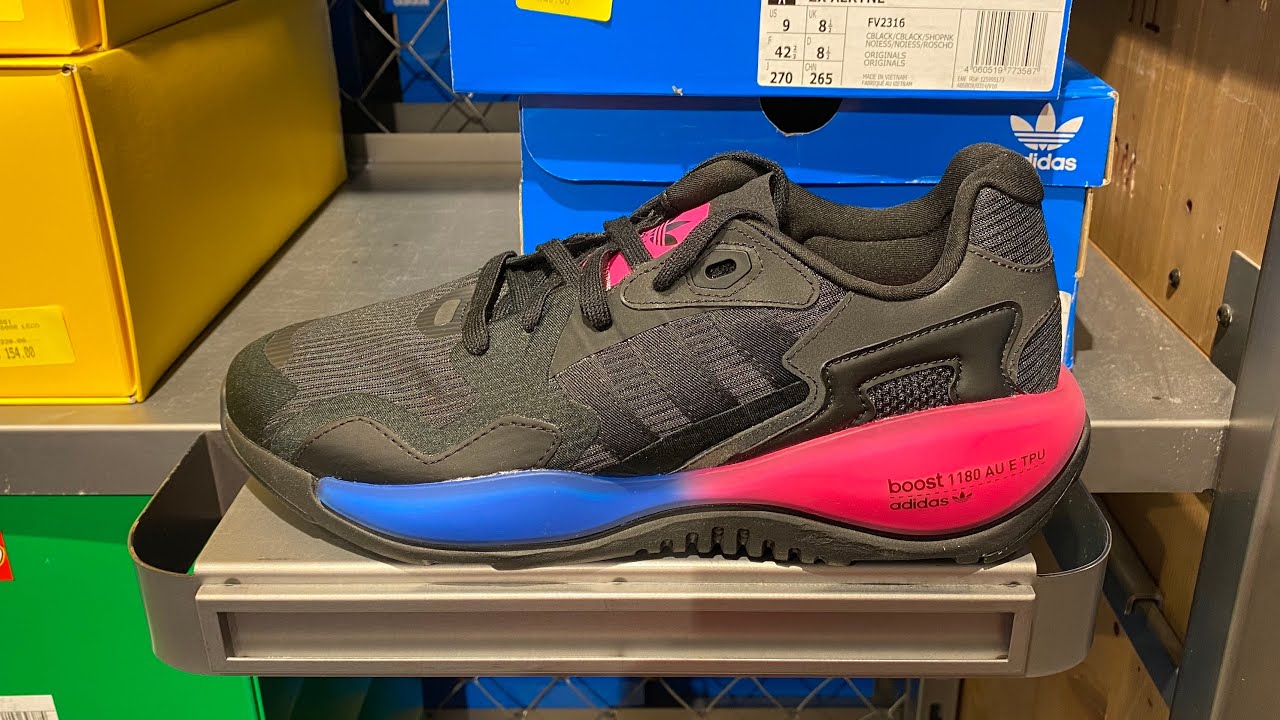 Adidas ZX Alkyne Mens (Core Black/Core Black/Shock Pink)