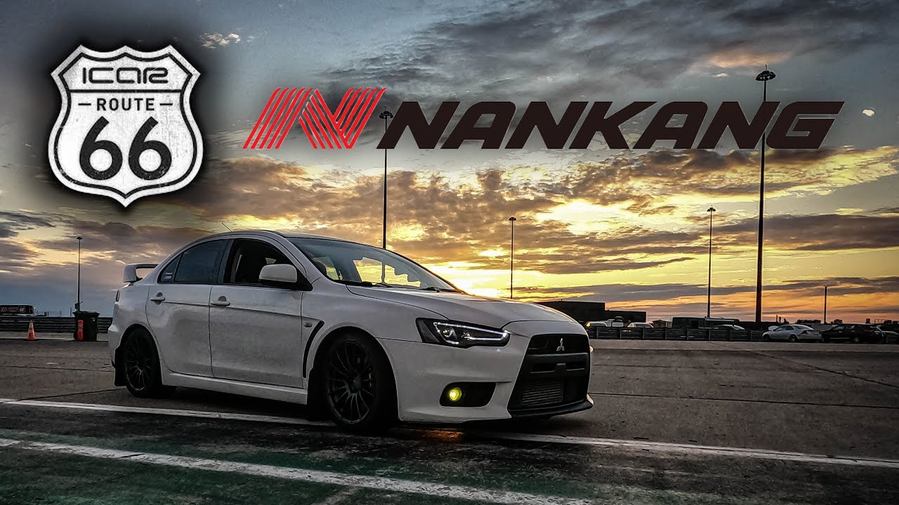 [4K] Evo X AUTOCROSS at ICAR MIRABEL Dialing in Nankang NS2R Tires