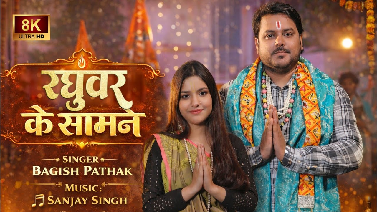 Ram Bhajan रघुवर के सामने ||बागिश पाठक ||powerpul rambhajan 