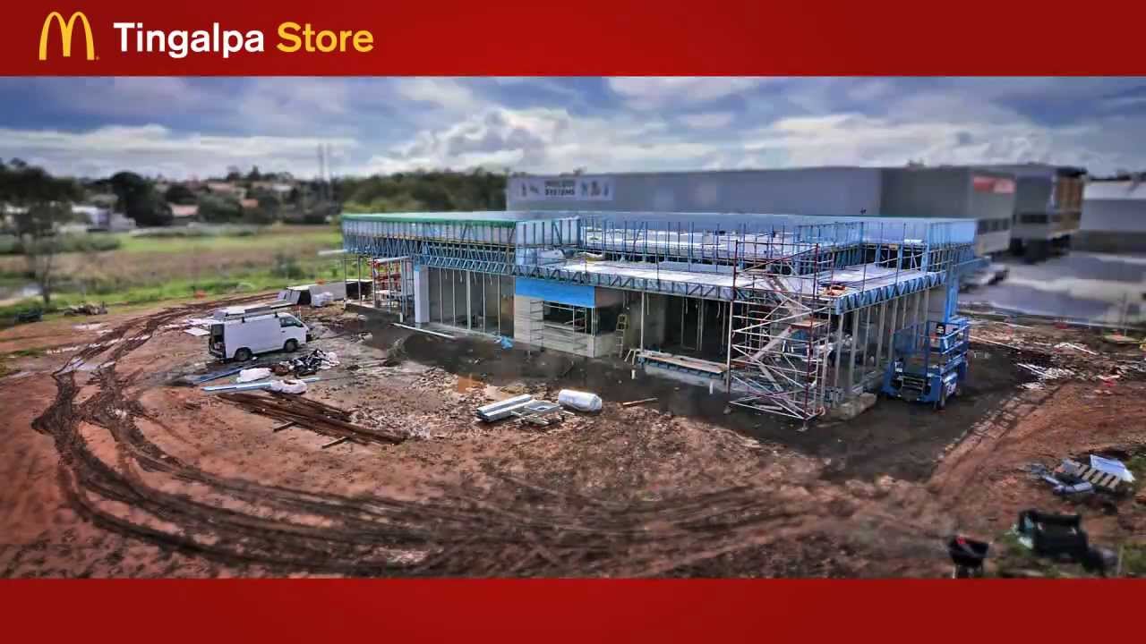 McDonalds - Tingalpa Store Time Lapse