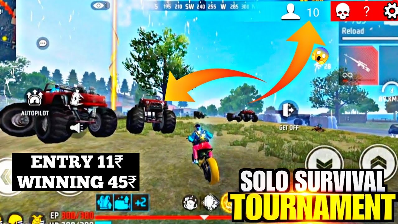 Playing Solo Survival 😱 Tournament 🔥 | Tournament Gameplay | Garena Free Fire
