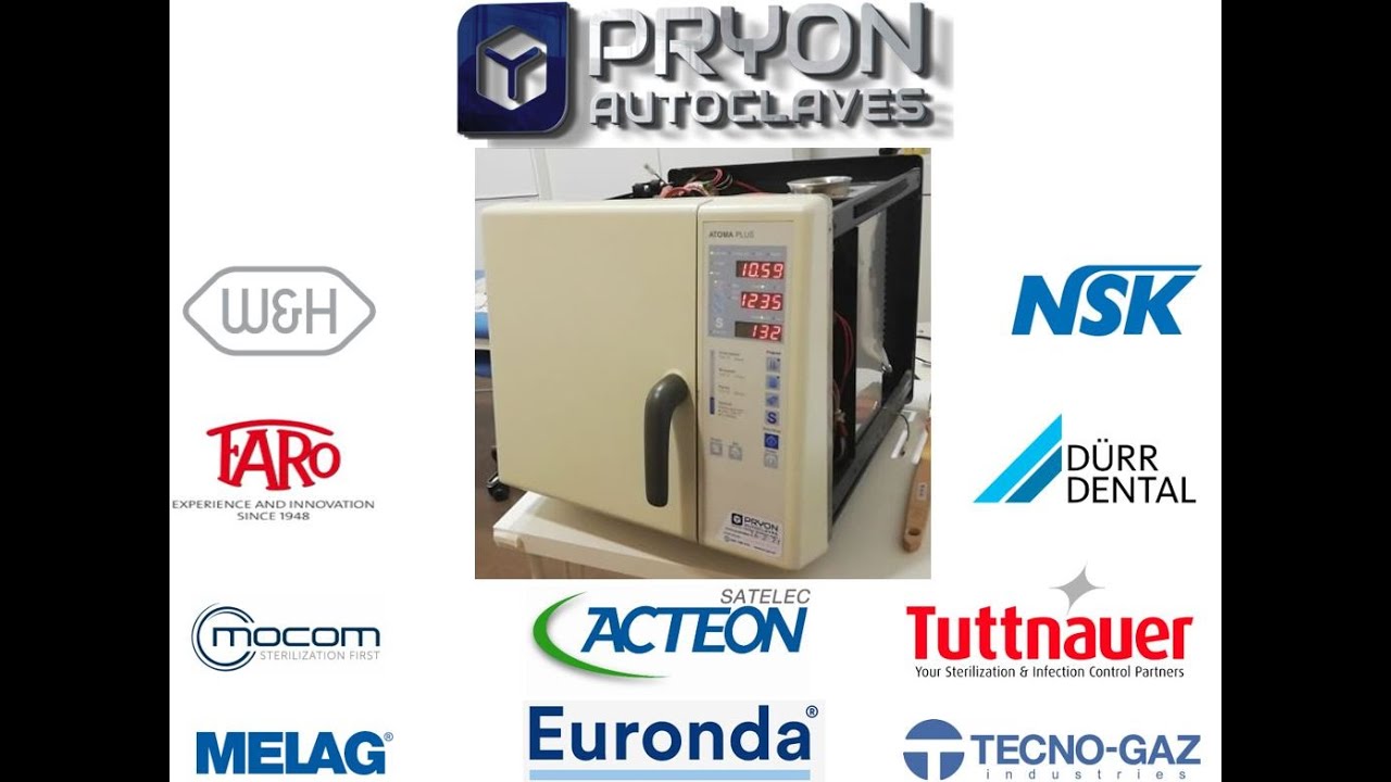 Mantenimiento autoclave Atoma Plus, Axyia, Domina, Kavo, Sirona Autoclaves Servicio Técnico