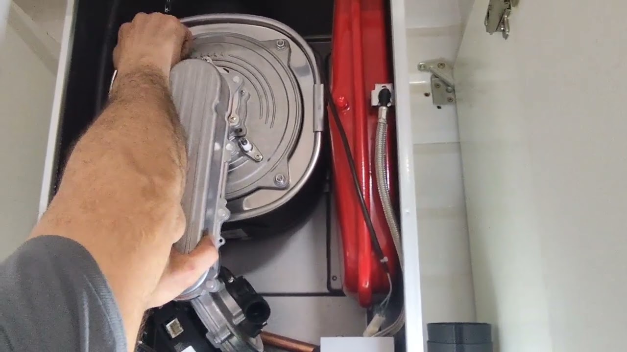 Cambio de cuerpo hidraulico  de caldera BAXI neoden plus
