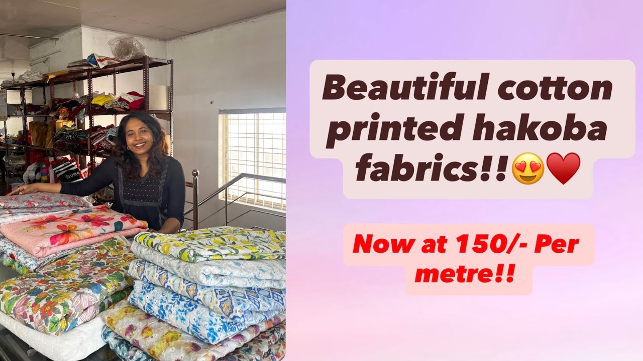🔥150/- Beautiful printed hakoba collections. &hearts;️