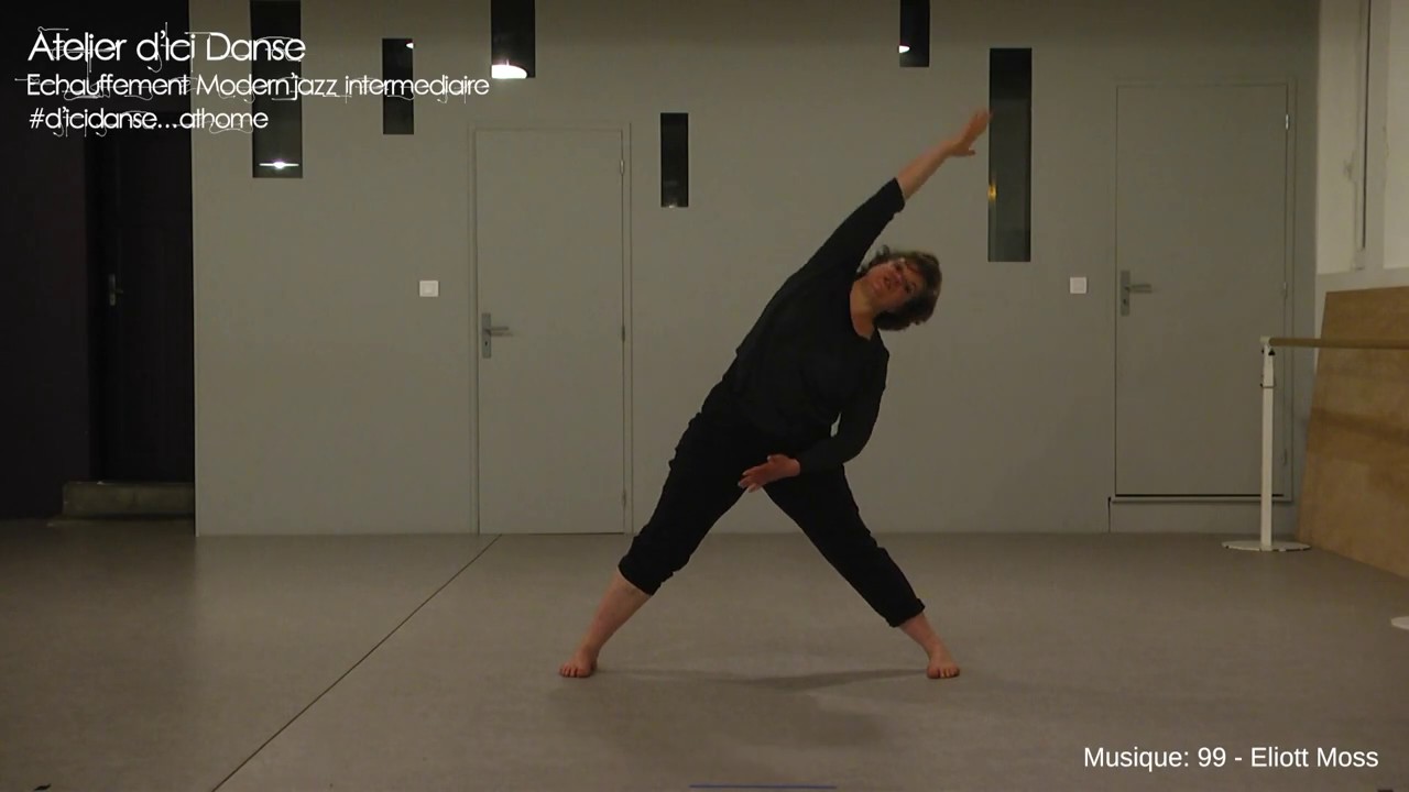 Cours de danse - Modern'jazz échauffement - Atelier d'Ici Danse