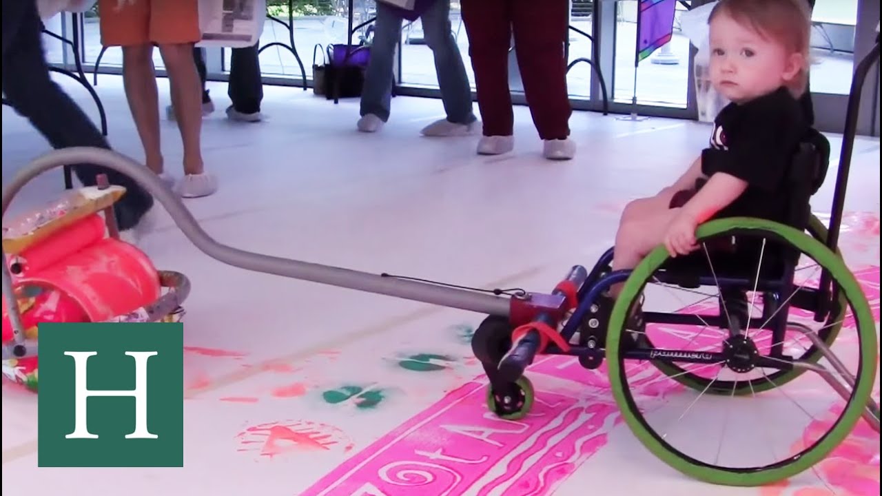 Artist Invents Tools That Enable Kids With Disabilities To Paint