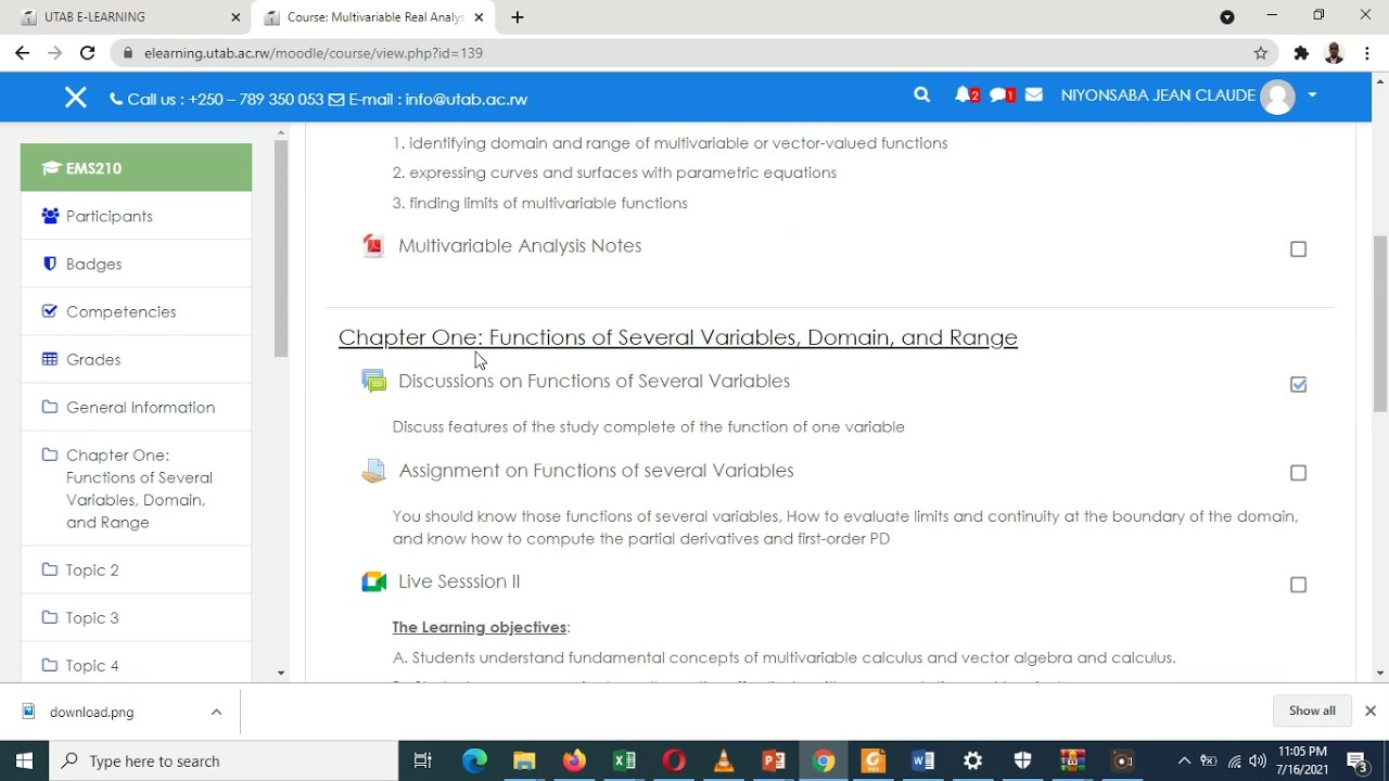 How do I join a Google meet in Moodle?. (UTAB E-learning System)