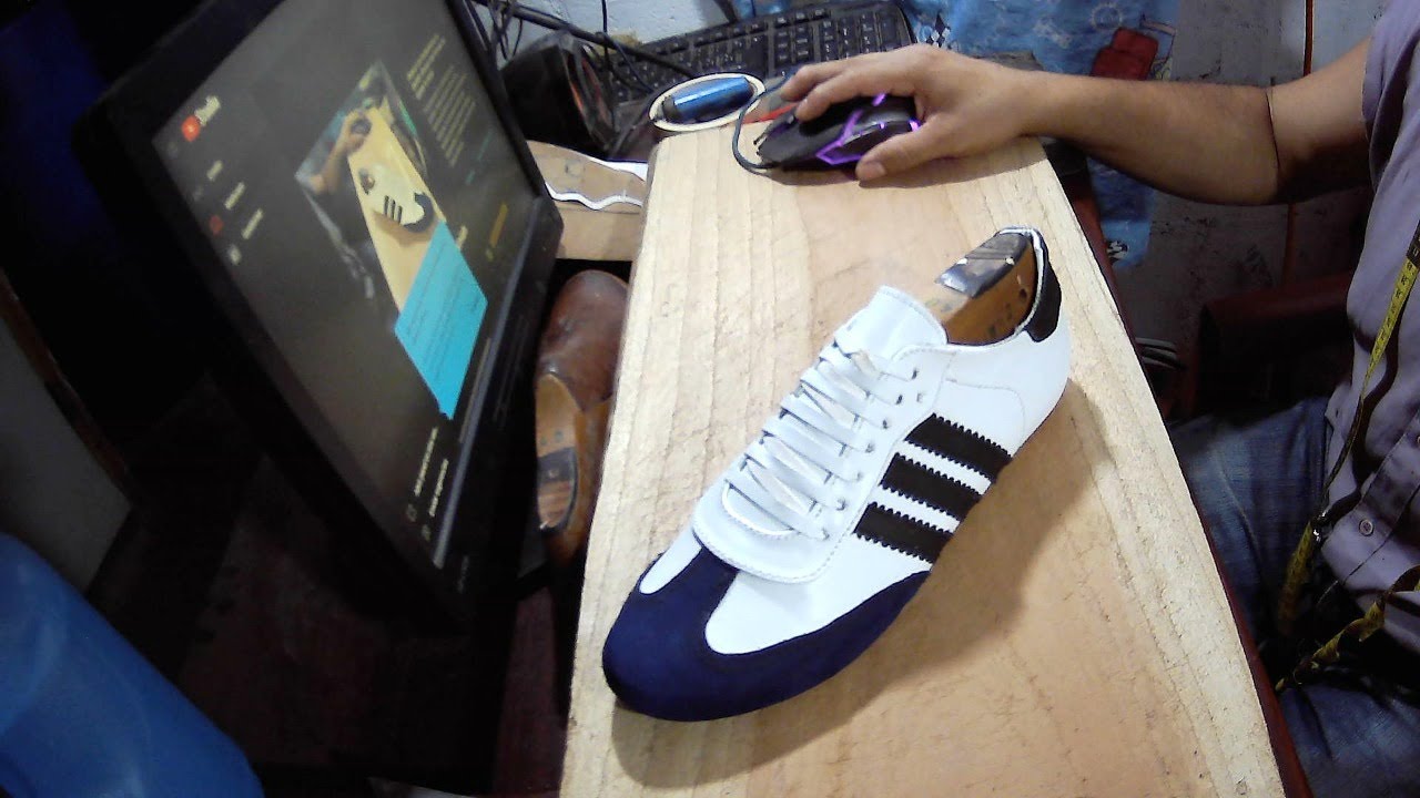 Como Hacer los moldes para  el  SAMBA de Adidas!!!