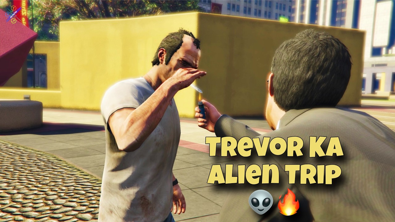 GTA V Grass Roots Trevor Mission Full Gameplay 🔥 | Alien Weed Trip 😂👽