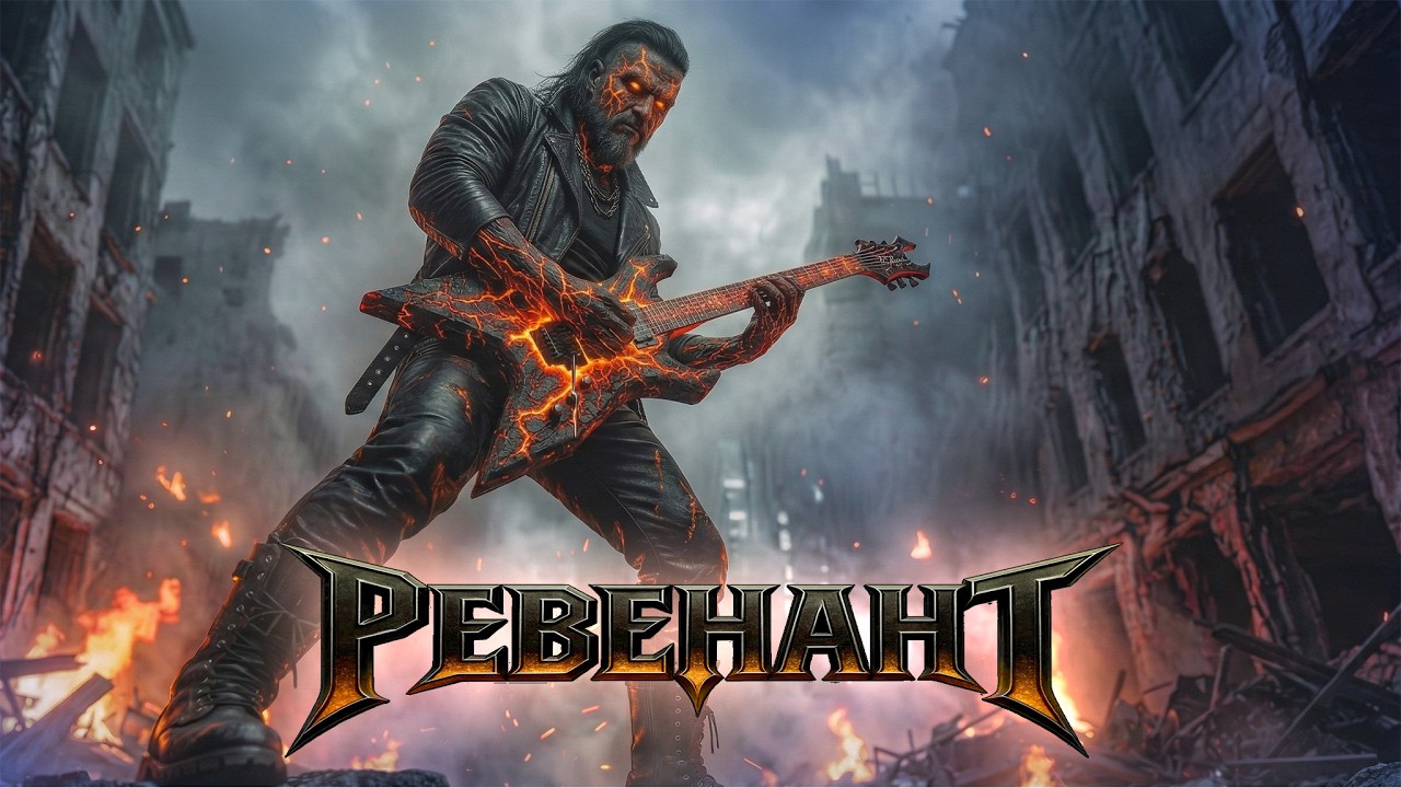 РЕВЕНАНТ — Ревенант | Official Music Video (AI Metal / The Crow 1994 Tribute)