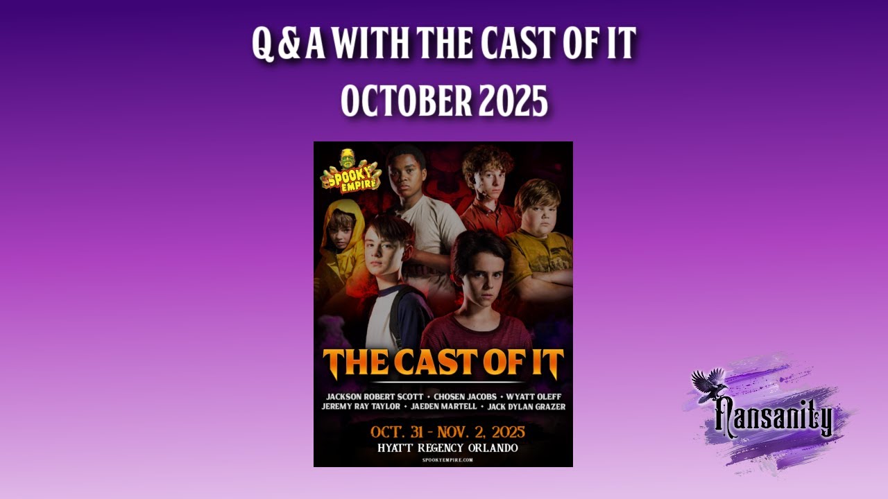 Q & A with the Cast of IT 2017 - Spooky Empire October 2025