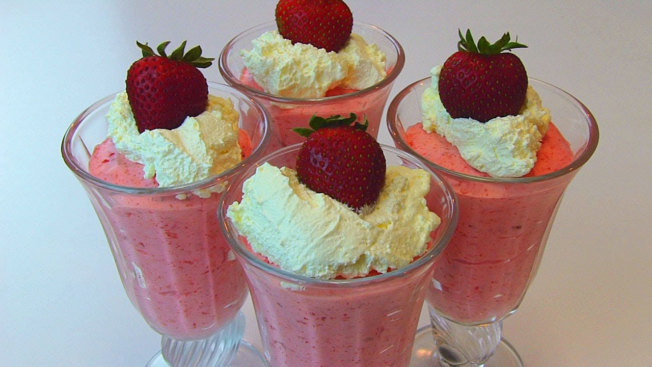 Betty's Fresh Strawberry Mousse