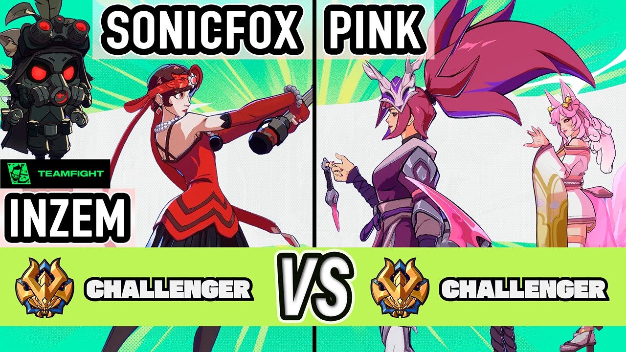 2XKO Season 2 ▰ Sonicfox + INZEM (Jinx / Teemo) vs Pink (Akali / Ahri) ▰ High Level Gameplay
