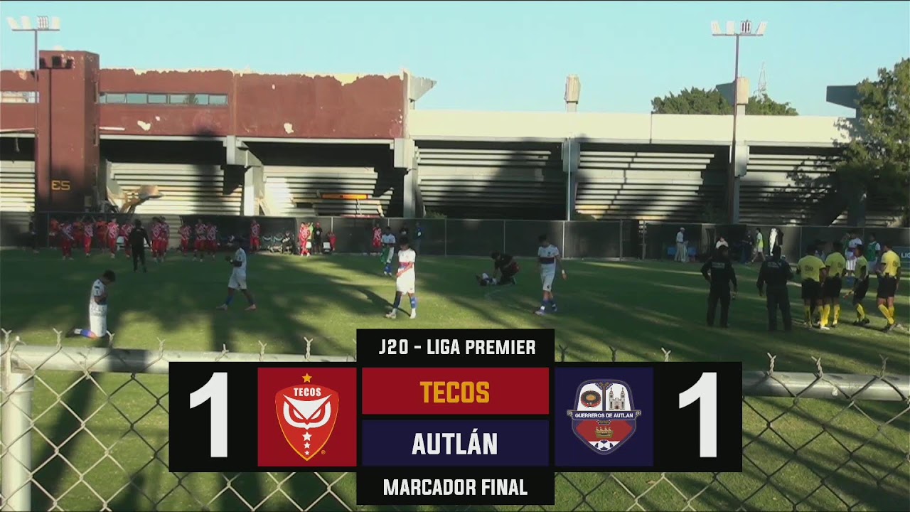 Tecos vs Guerreros de Autlan - Liga premier MX - Jornada 20 - Serie A