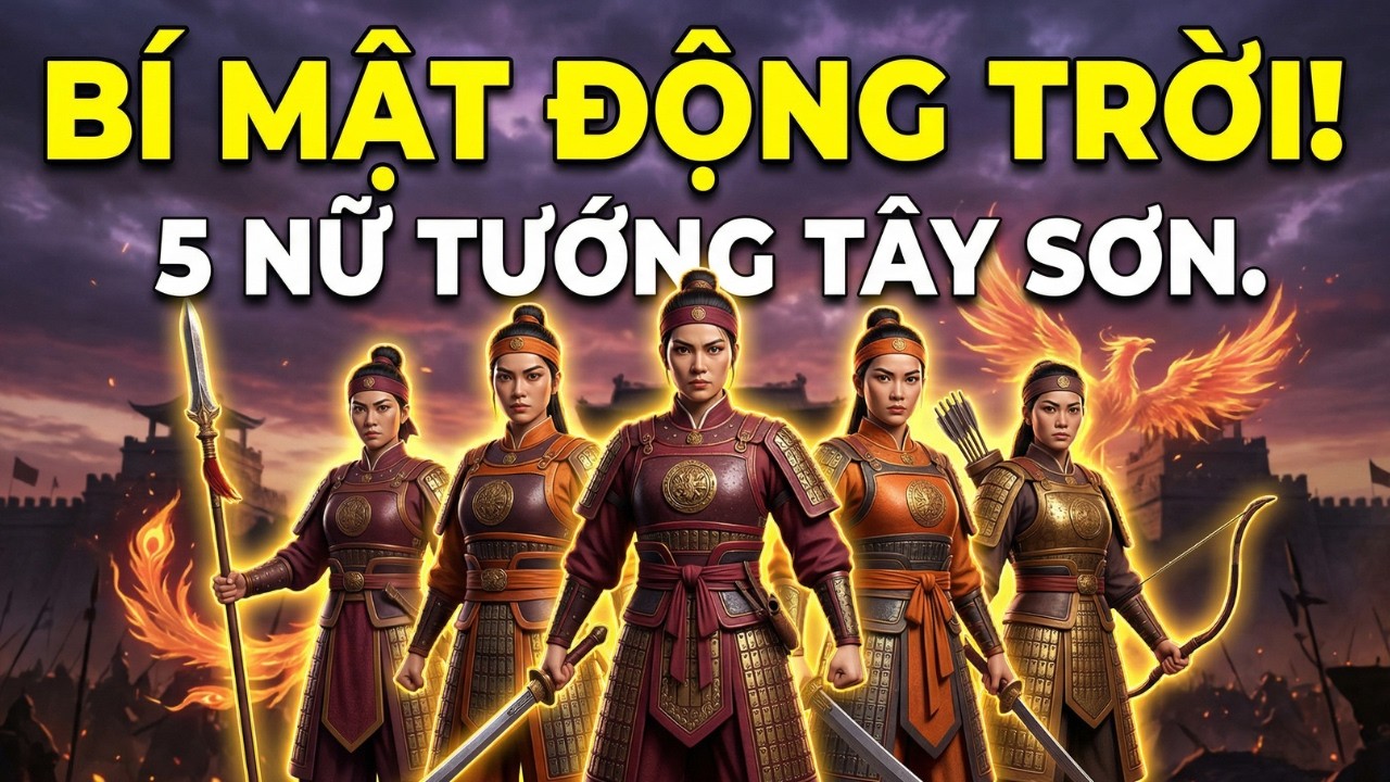 Bí Mật Tây Sơn Ngũ Phụng Thư: 5 Nữ Tướng Làm Khuynh Đảo Đàng Trong!