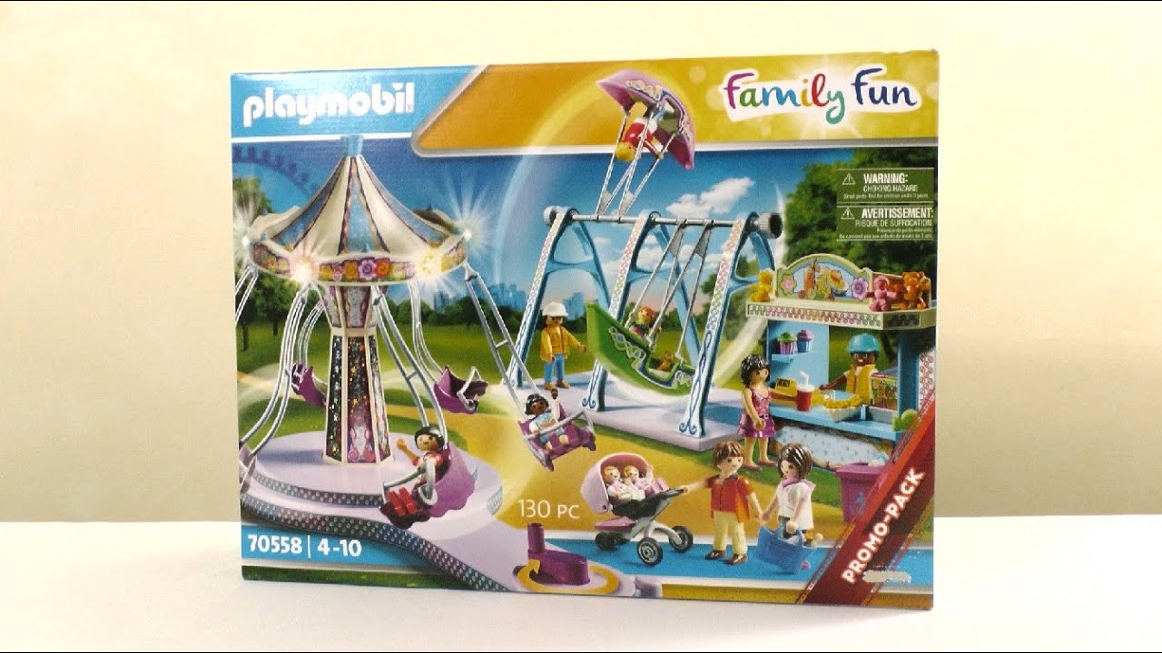 Unboxing Playmobil : La fête foraine (2020) - 70558