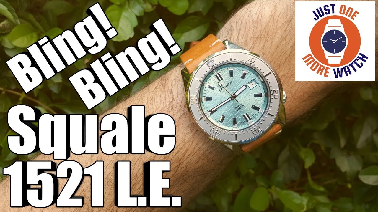 Bling! Bling! Squale 1521 50 Atmos L.E. Unboxing