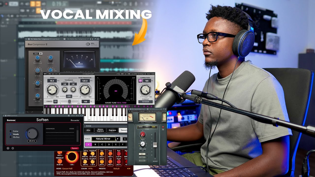 How To Mix Vocals in Fl Studio Like a Pro | Afrobeats Vocal Mixing
