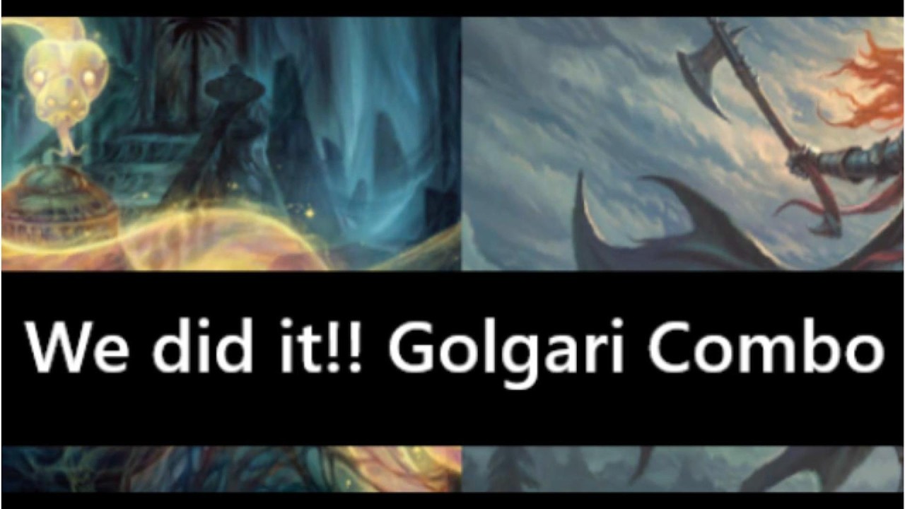 WE MADE IT!! Golgari infinite lifedrain!!! | Standart Golgari