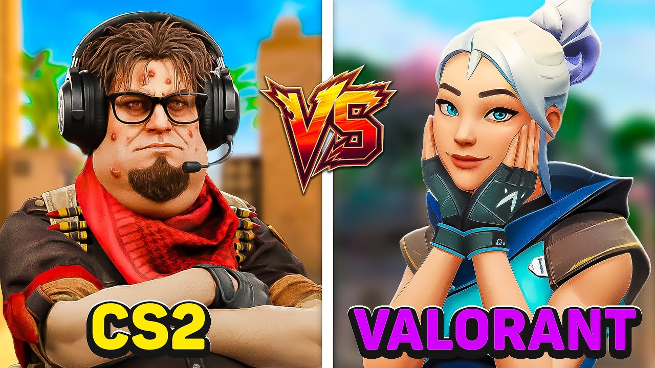 CS2 vs VALORANT