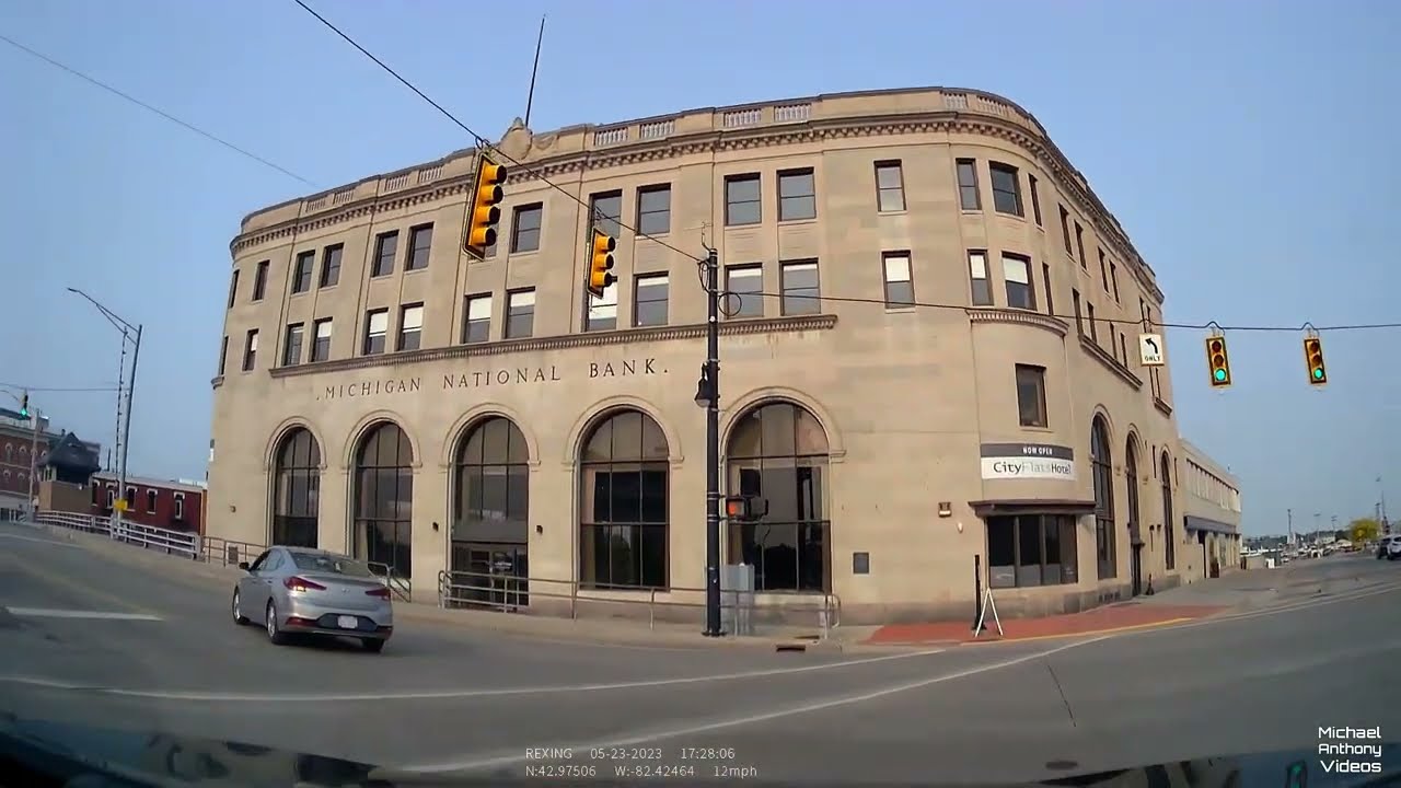 Dash Cam | Drive To Port Huron, Michigan [4K]