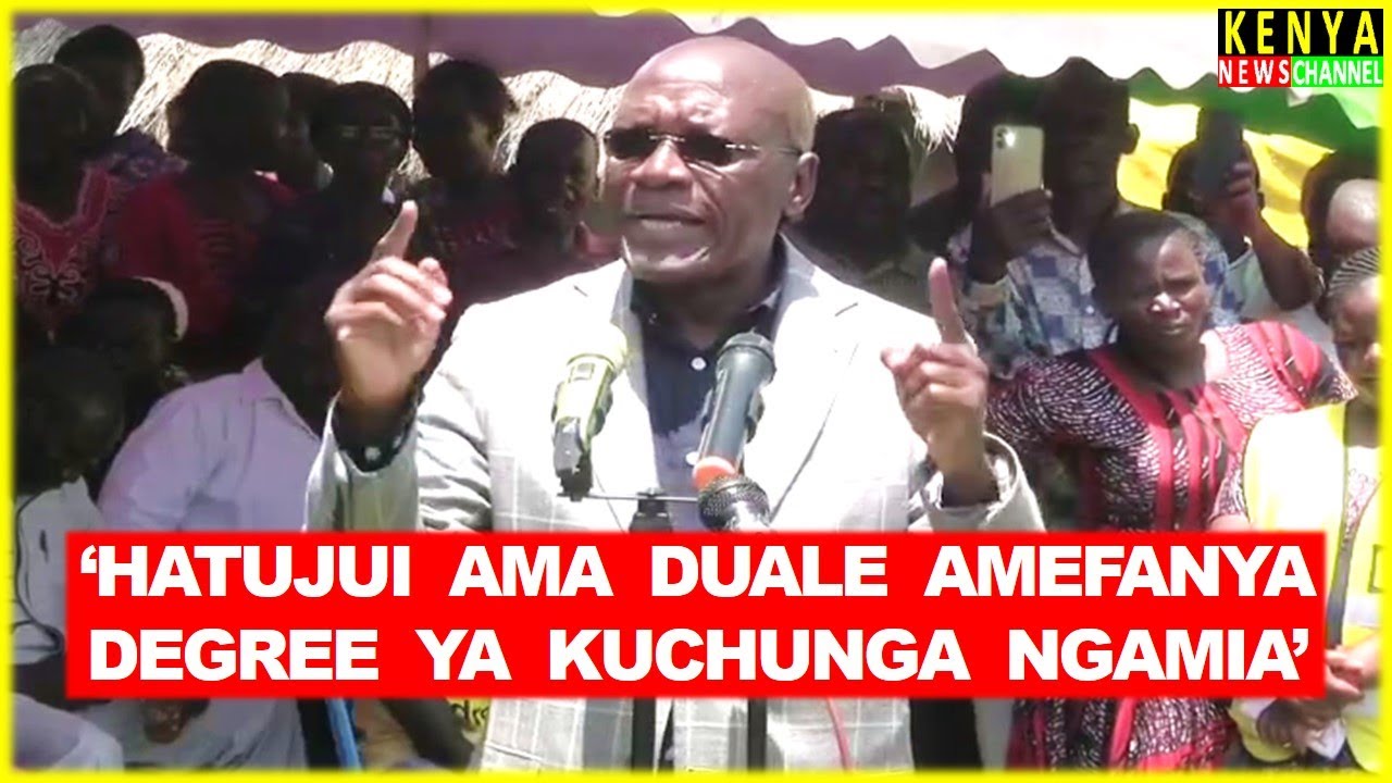 'RUTO I AM A DOCTOR, LISTEN TO ME ON SHA' Khalwale slams Aden Duale over St Mary's Hospital Mumias