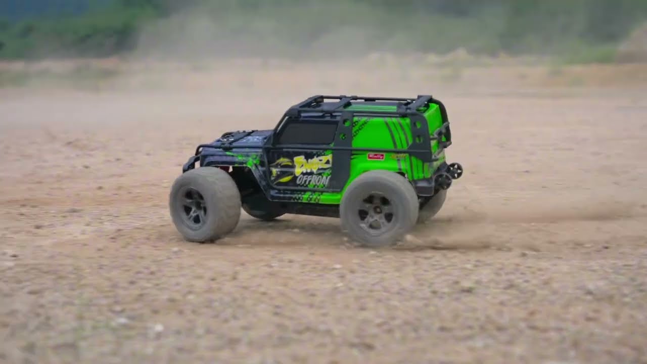 ENOZE 1：10 RC Off-Road Truck| Dirt Drift&All-Terrain Driving Test