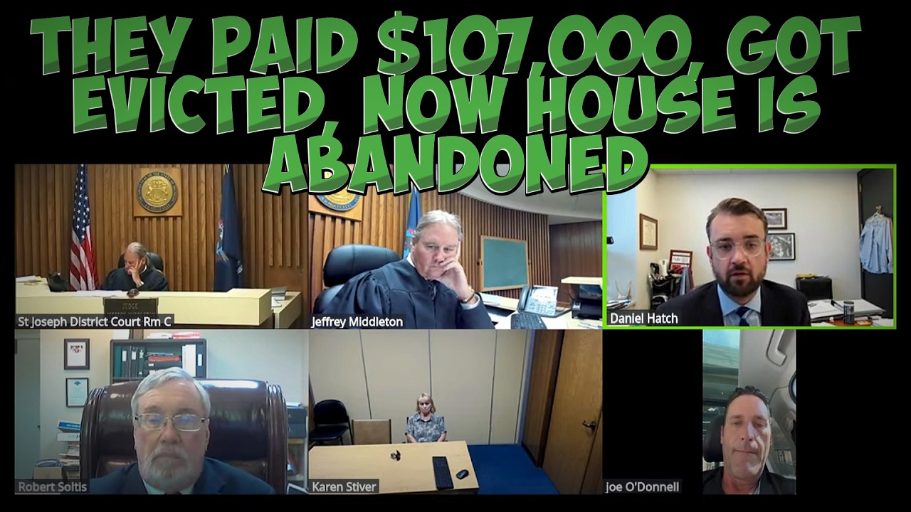 They Paid $107K, Got Evicted, Now House is ABANDONED