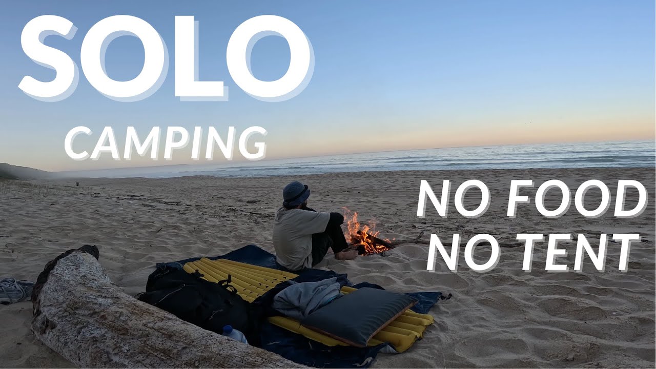 No Tent, No Food: Solo Camping on a Remote Beach