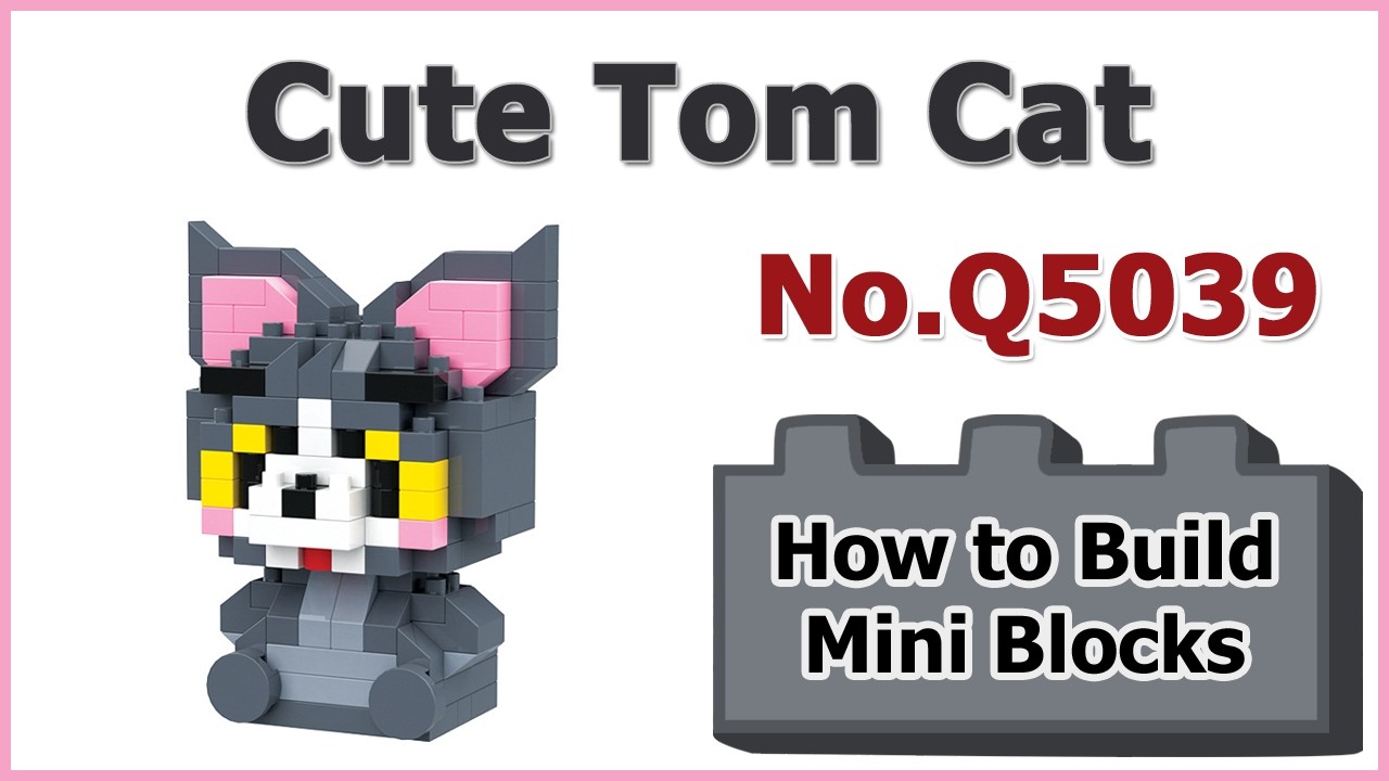 How to Build Blocks Tom Cat - Zhiduopin Q5039 Instructions Specifications
