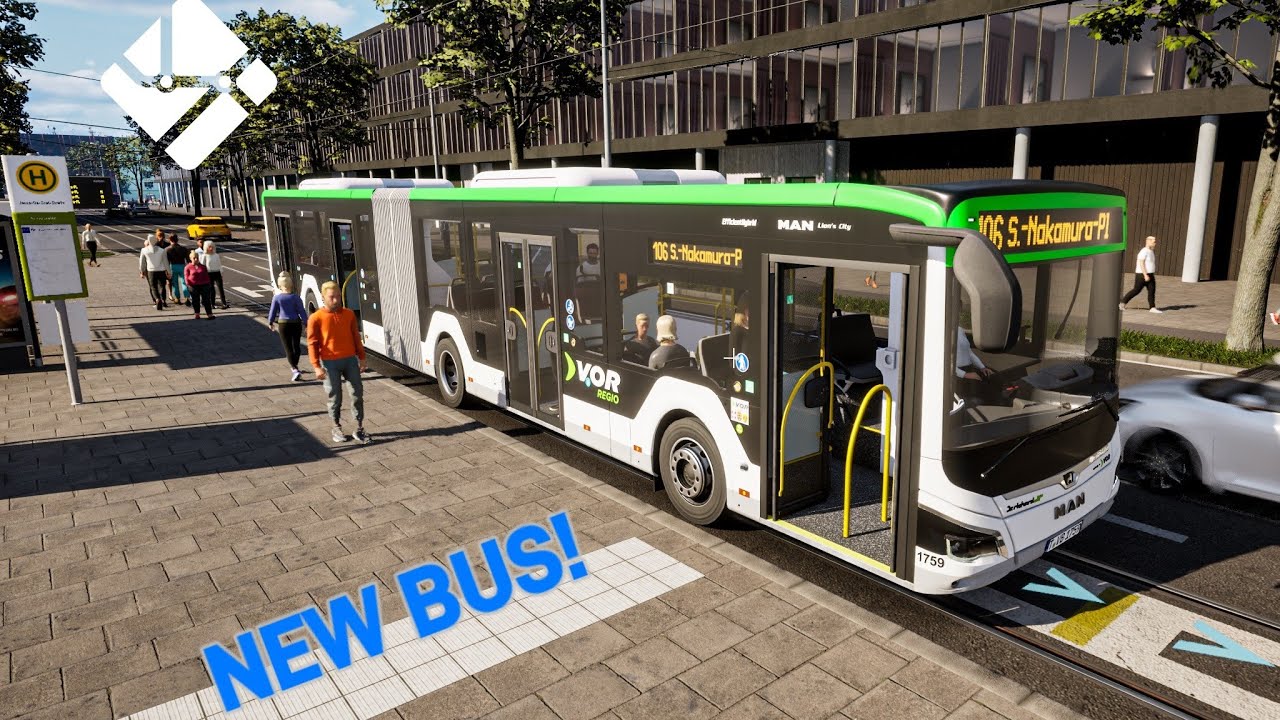 NEW MAN LIONS CITY! | City Transport Simulator V1.3.0 | No Commentary - Gameplay