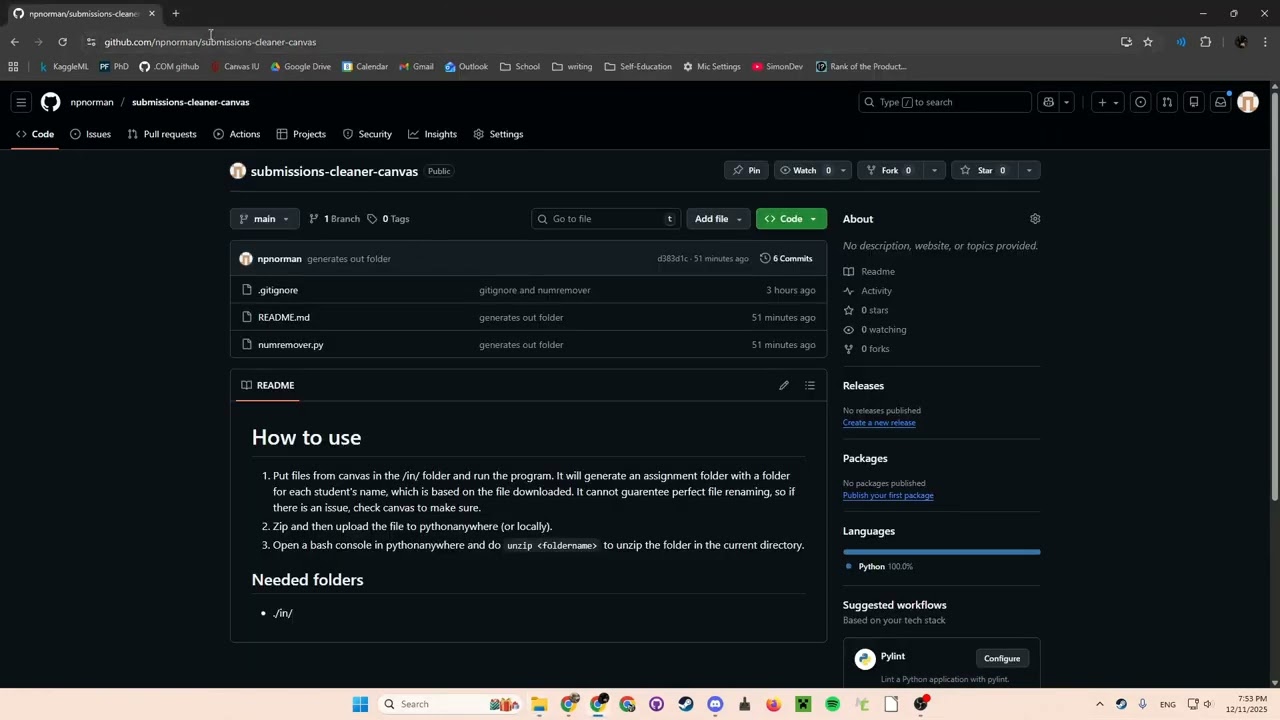 Save time removing (1) and -1 from file names | Canvas Submission Cleaner Demo