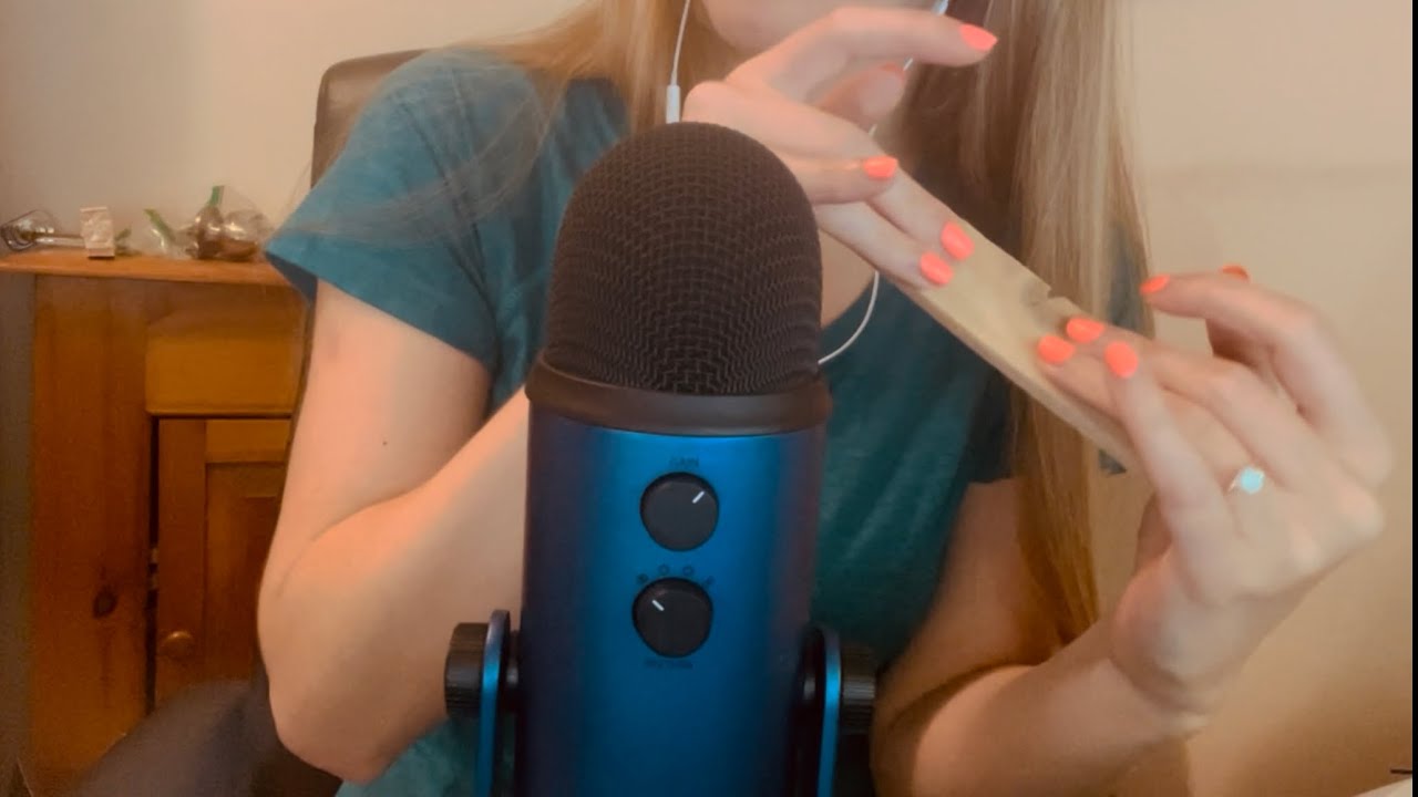 Rhythmic Tapping ASMR - Wood Sounds