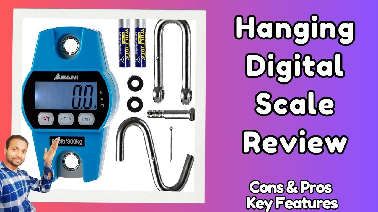 New Hanging Digital Scale Review | Top 5 Best Weighing Scales under $50