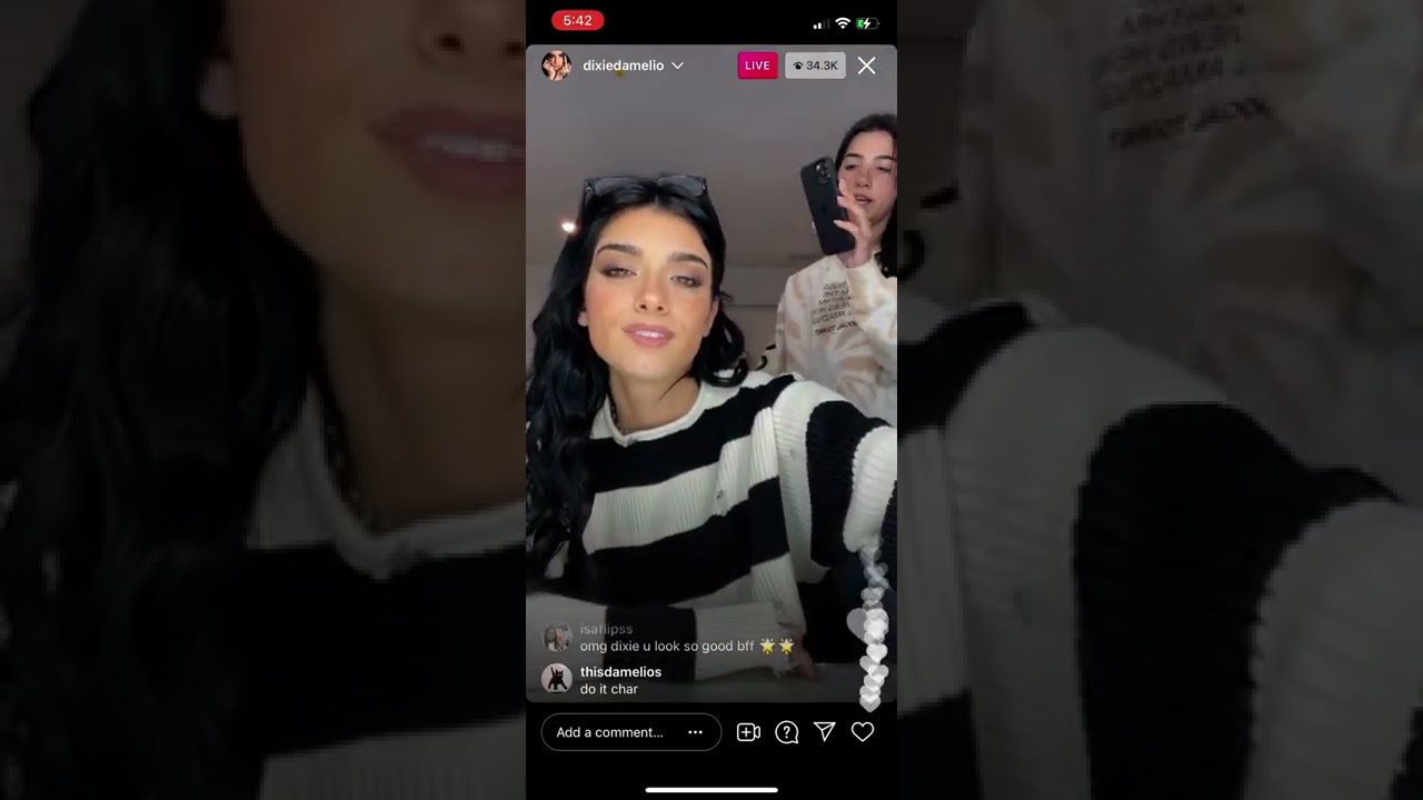dixie and charli live