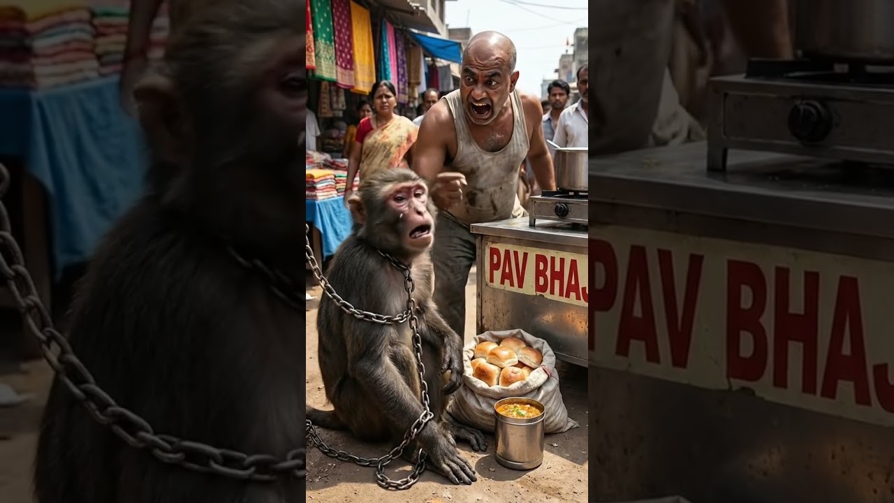 monkey vs Gorilla #sortvideo