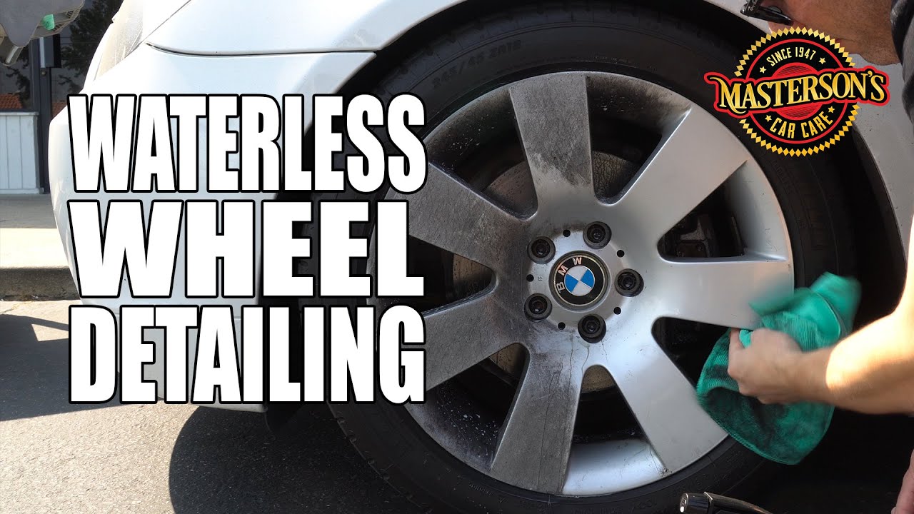 Wash Your Dirty Wheels Using ZERO WATER! - Waterless Eco Friendly Auto Detailing