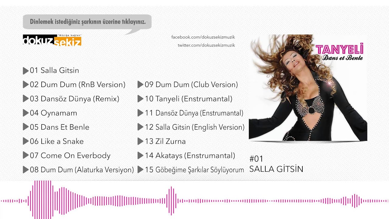 Tanyeli - Salla Gitsin (Official Audio)